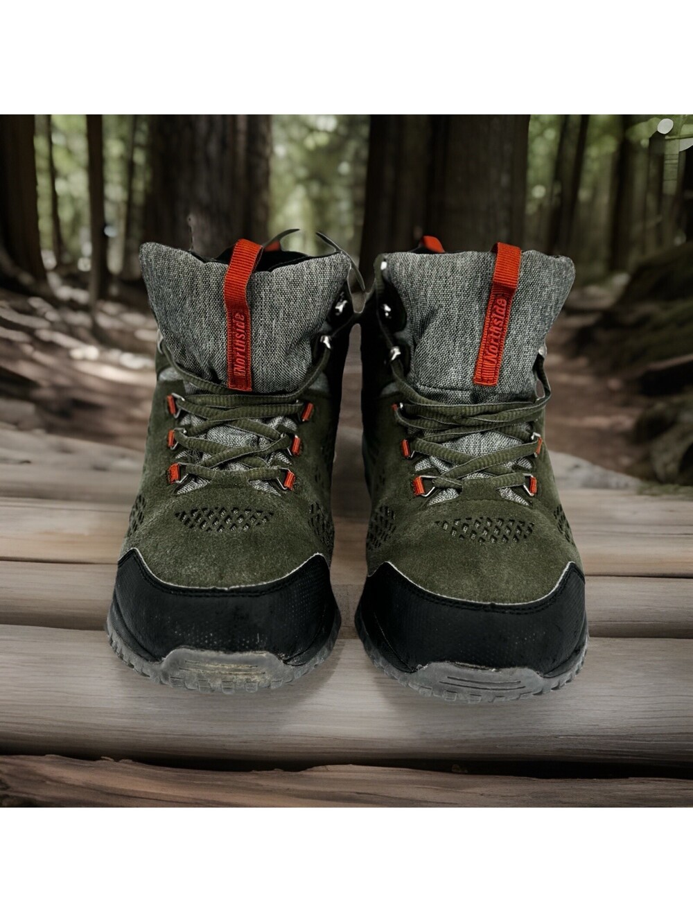 Northside Waterproof Hiking Boots Men’s Size 7 Olive Green Outdoor Trail Shoes